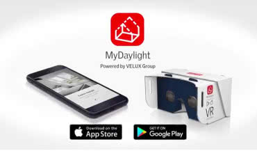 Poddasze pełne światła z aplikacją MyDaylight firmy Velux